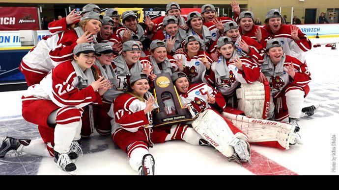 Three Wnyers Help Plattsburgh State To Division Iii Women S Hockey