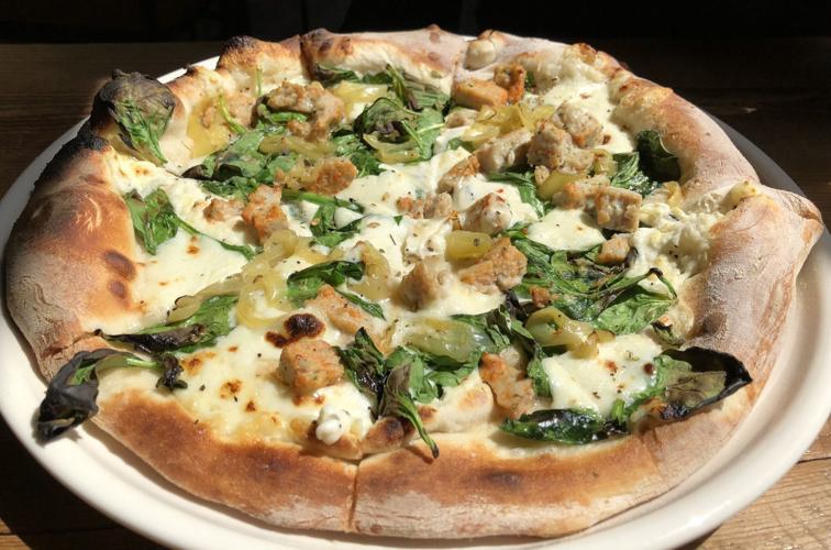 Starters Alla Vodka, Black Francis BBQ wings at Tappo Pizza on Chandler Street