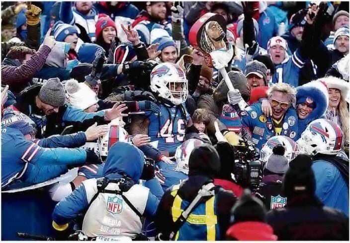 Ticket prices falling for Sunday's game as fans anticipate Bills' playoff  run