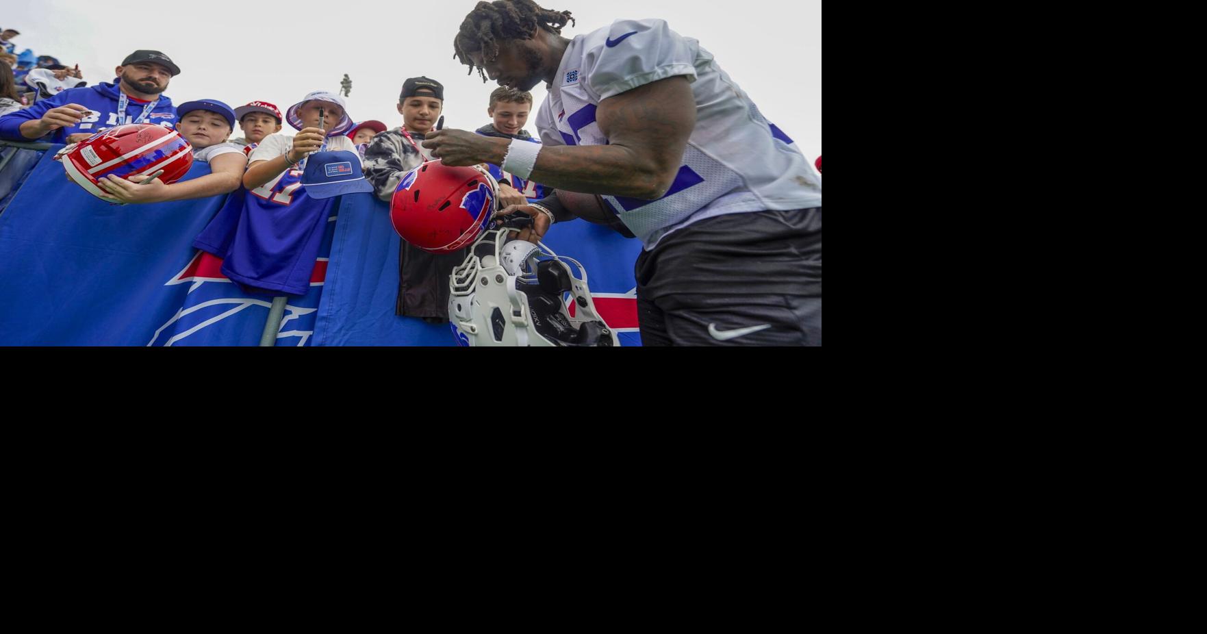 C.J. Gardner-Johnson helped off field during Bills' third camp practice