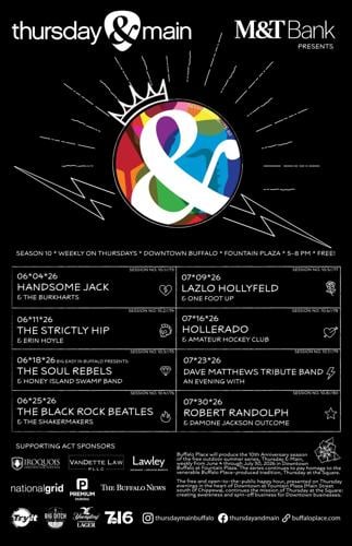 MandT Bank Presents 10th Anniversary season of Thursday and Main
