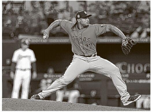 The Astros pitch two immaculate innings against the Rangers