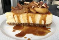 Caramel apple walnut cheesecake 500 Pearl Patrick's rooftop