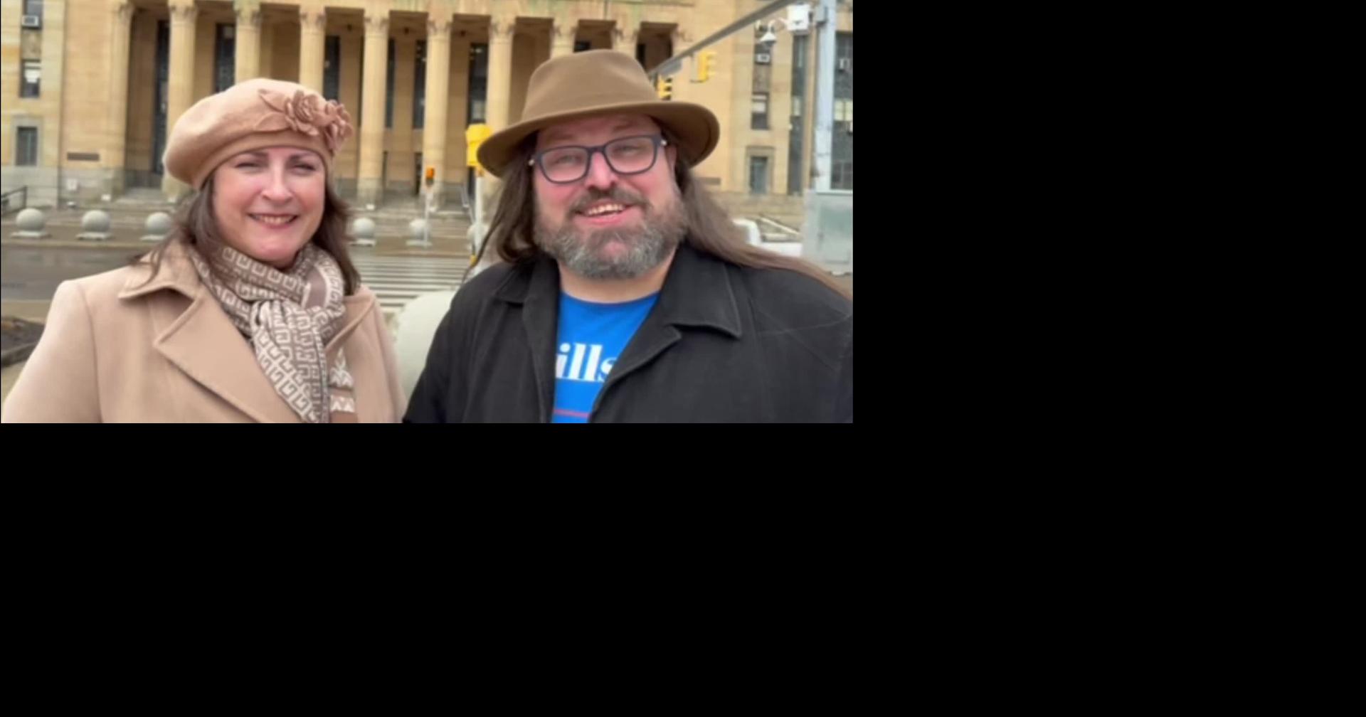 Couple from Great Britain talk about City Hall tour