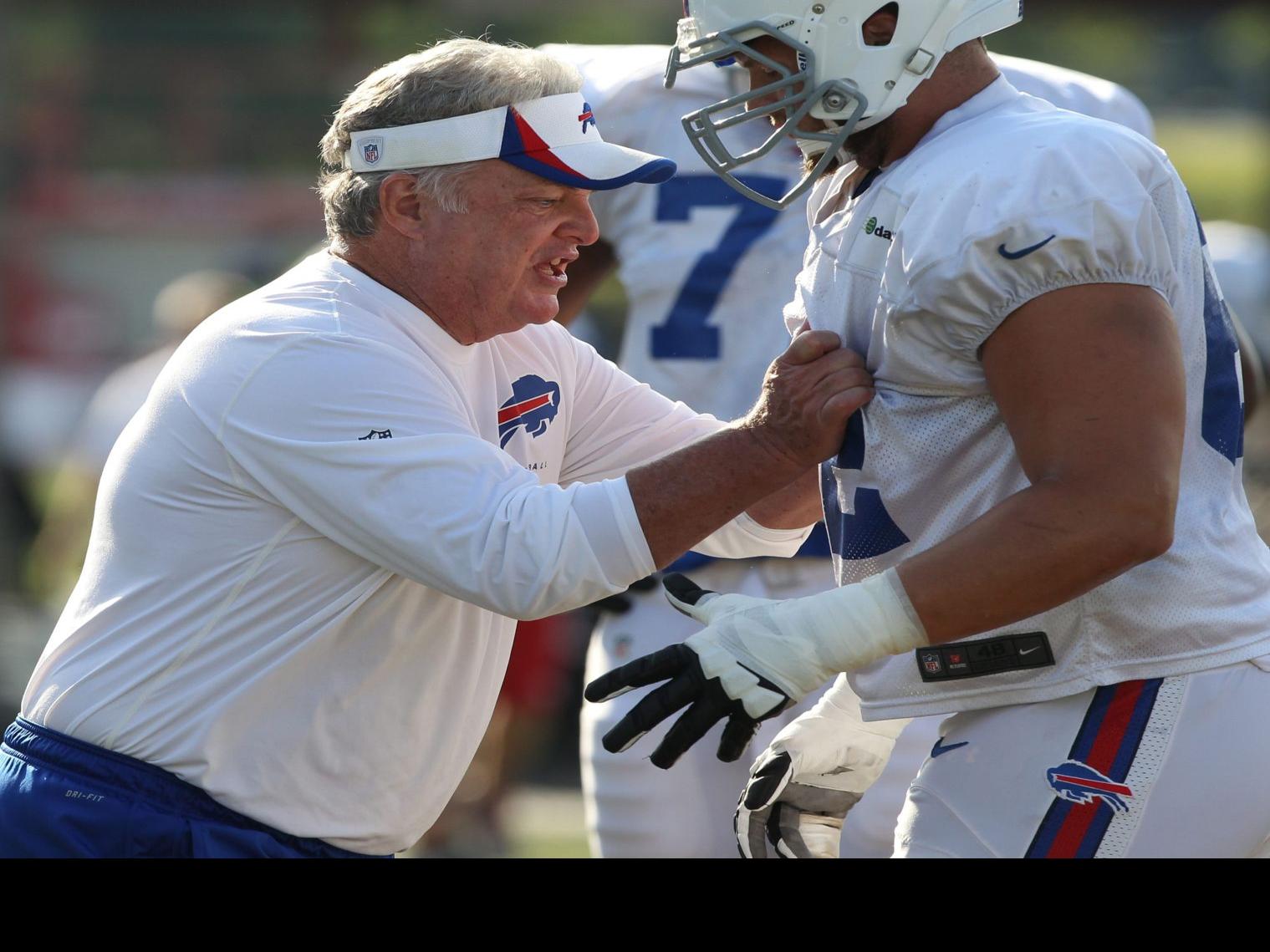 bills-offensive-line-coach-pat-morris-has-hands-on-experience