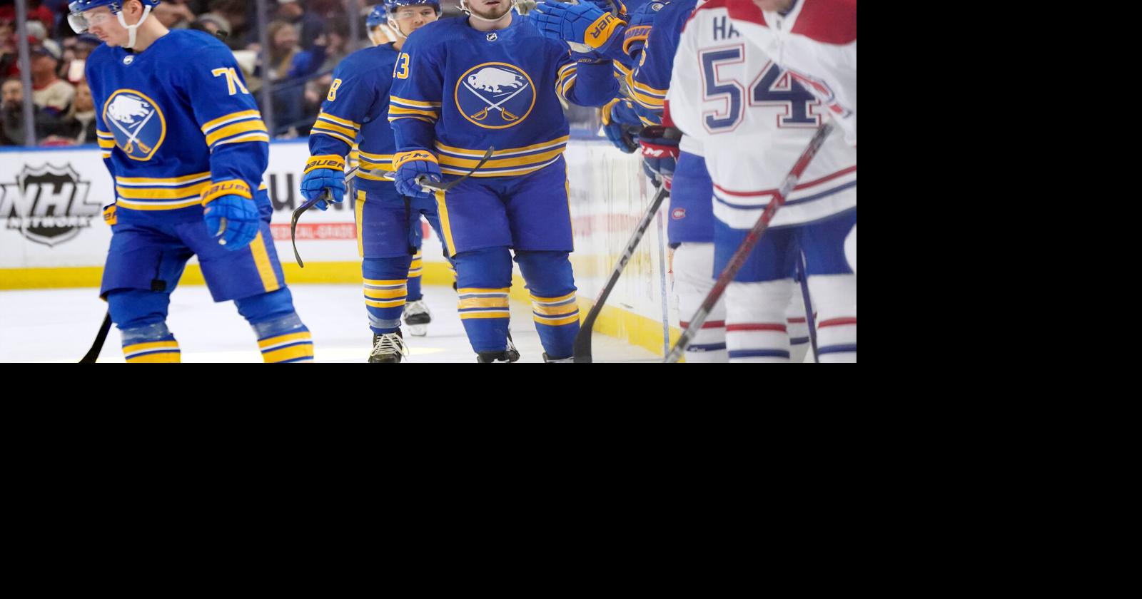 Lukas Rousek gets first NHL goal as Sabres fall to Habs