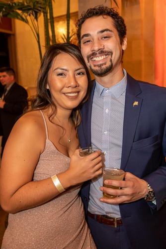 Smiles at Statler City Ice Ball on New Year's Eve ...