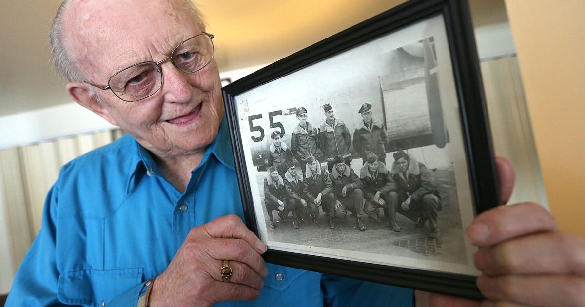 Alan Hallet Springville veteran recalls reaching targets first in nose turret of B ...