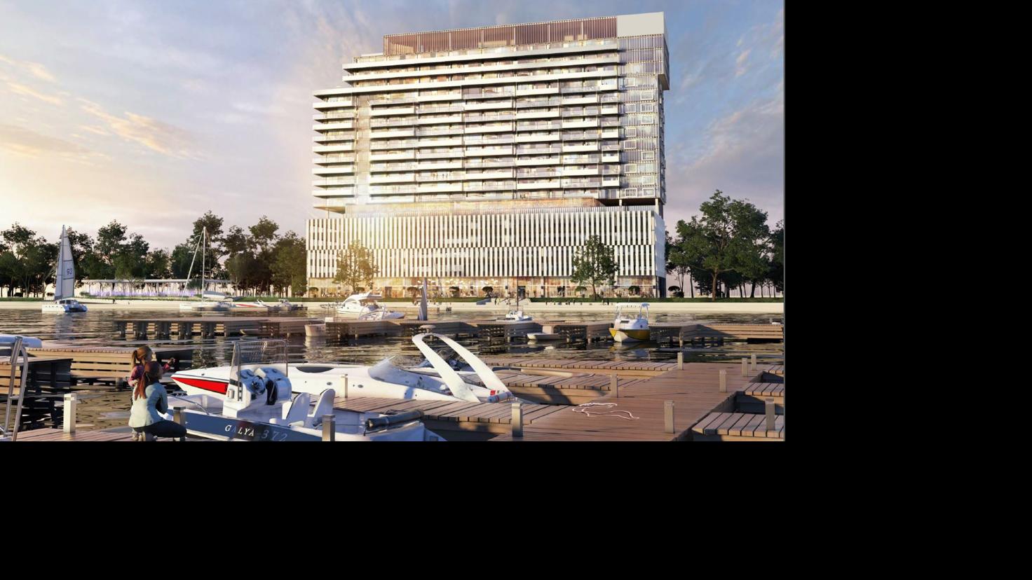 Queen City Landing Project Revised With 20 Floors At Outer Harbor