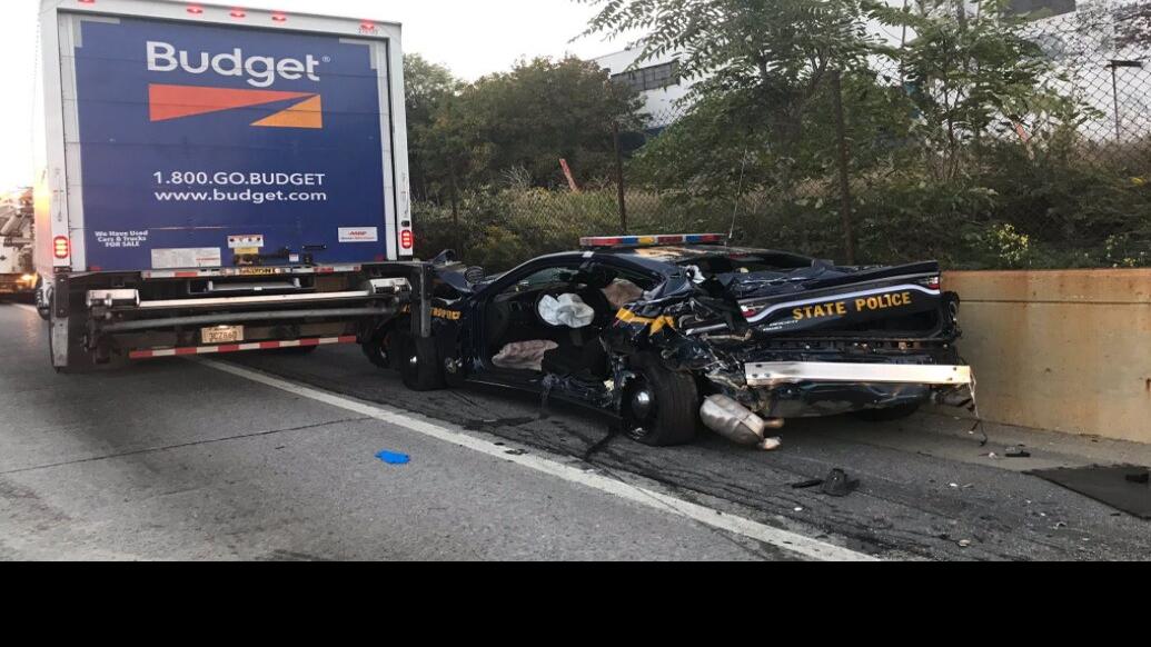 Trooper Seriously Injured After Vehicle Struck On Side Of I 190 Crime News Buffalonews Com Tiger woods faces tough recovery from leg injuries sustained in car crash. trooper seriously injured after vehicle