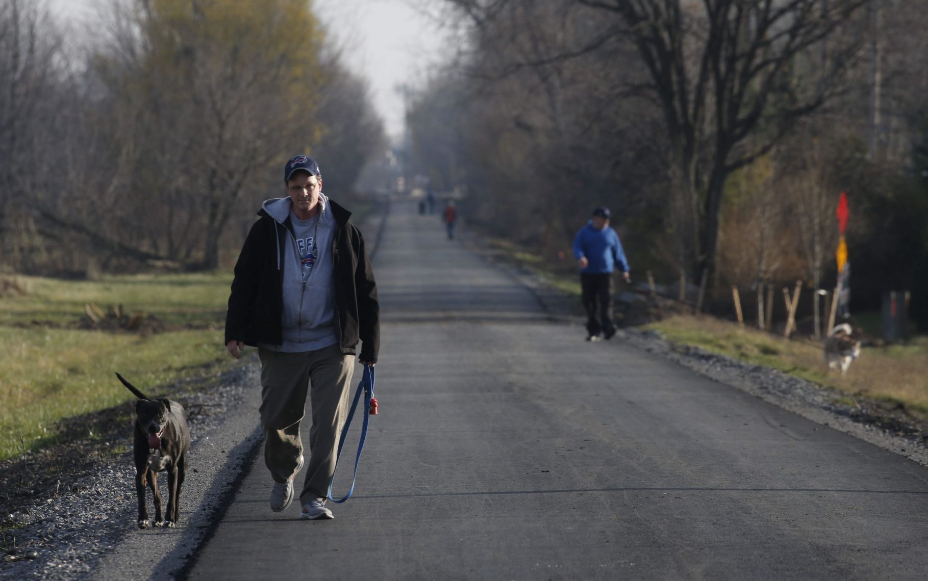 dog walking track near me