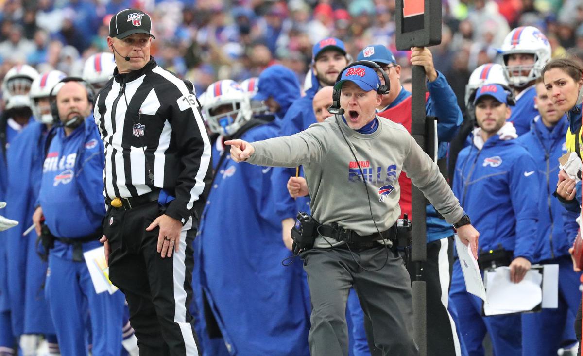 1014043632 McCoy Sports Buffalo Bills head coach Sean McDermott Philadelphia Eagles
