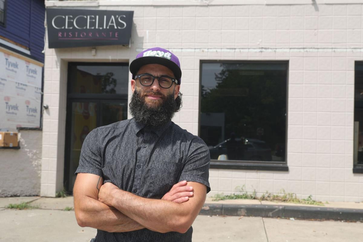 Peter Cimino, co-owner of Lloyd Taco, outside Cecelia's restaurant, where Cimino and his partner want to open a new Lloyd restaurant. (copy)