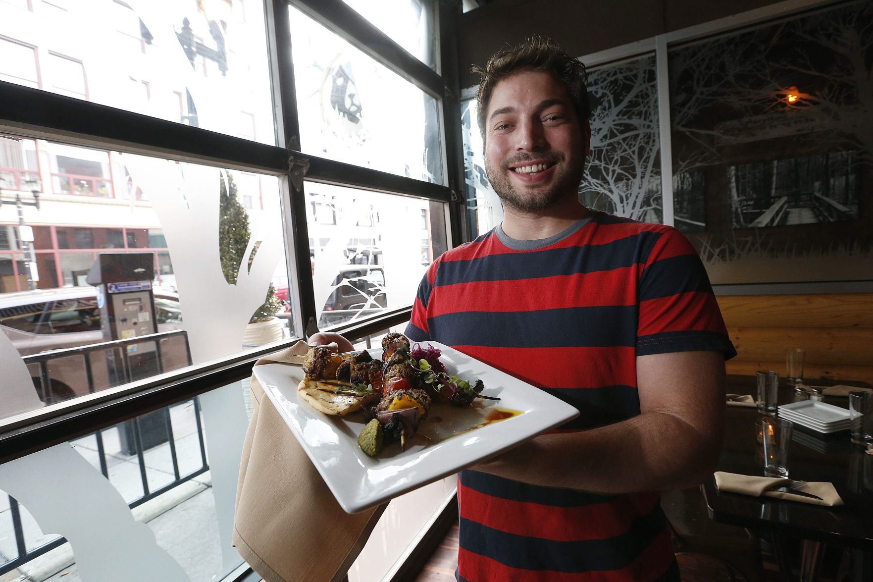 The Lodge serves a wide-ranging, adventurous menu