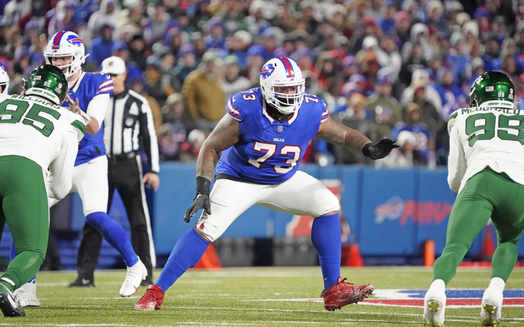 Bills OT Dion Dawkins, RB James Cook Named To Pro Bowl Team