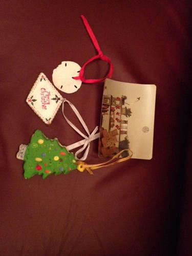 Brooks Brothers Santa w/ Christmas Tree English Braces