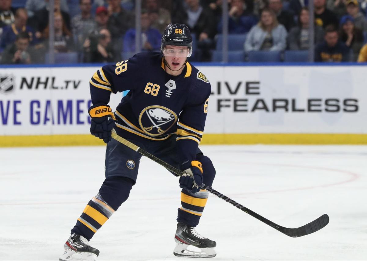 Sabres notes: Why did Victor Olofsson change his number again