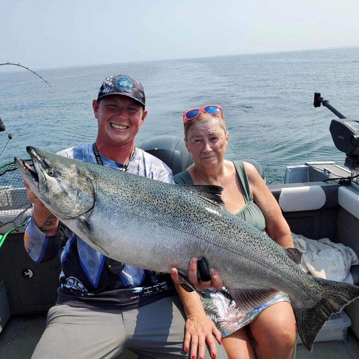 King salmon out of Olcott