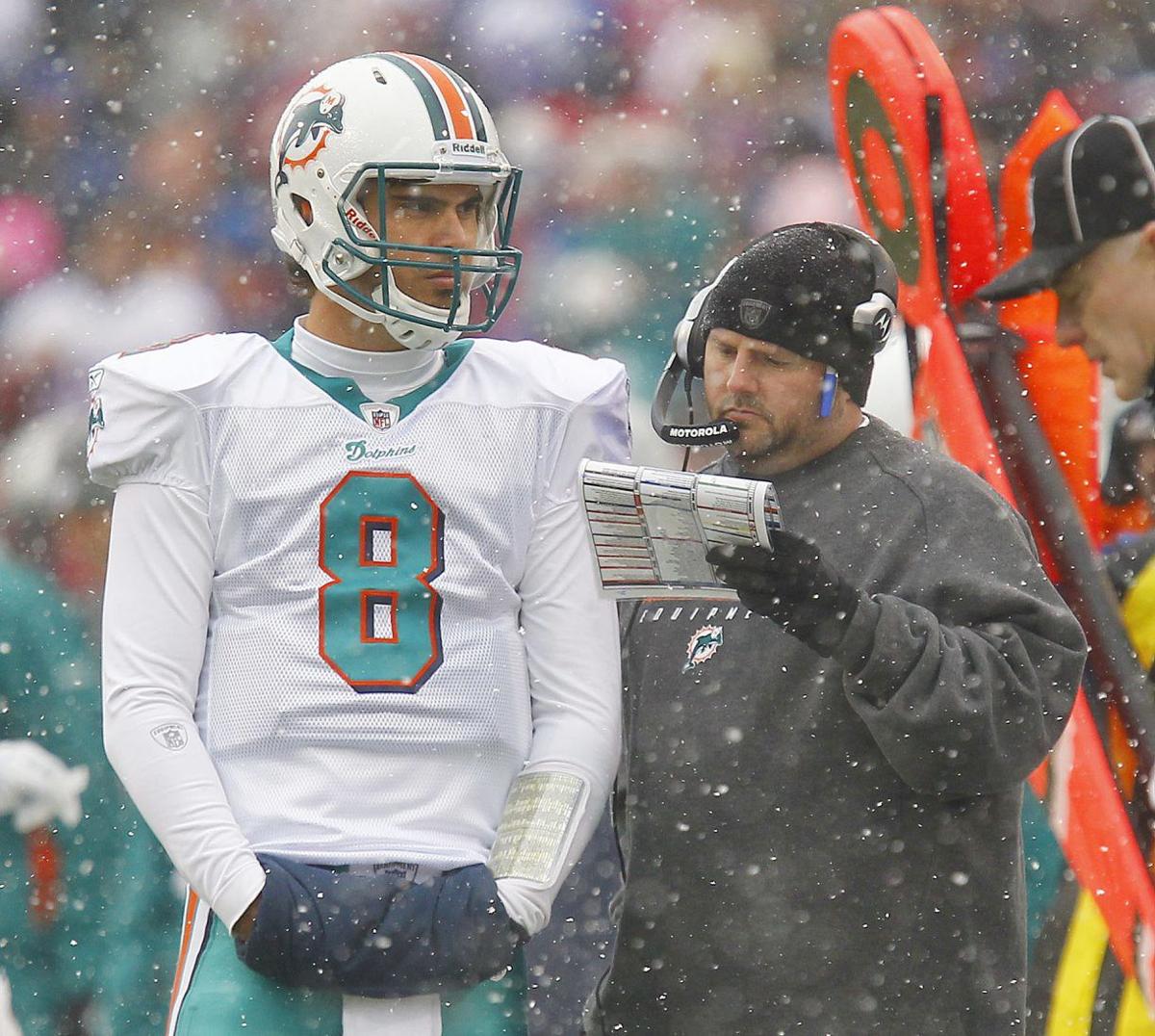 Brian Daboll Matt Moore Dolphins