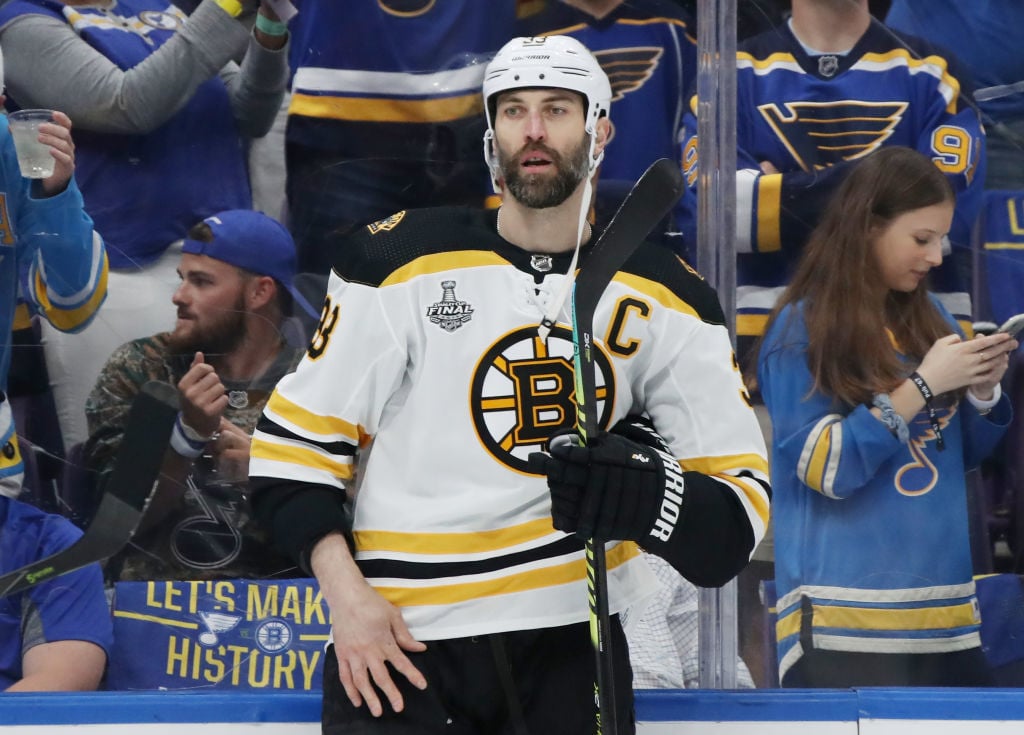 He can't talk, but he'll play: Bruins' Zdeno Chara starts in Game