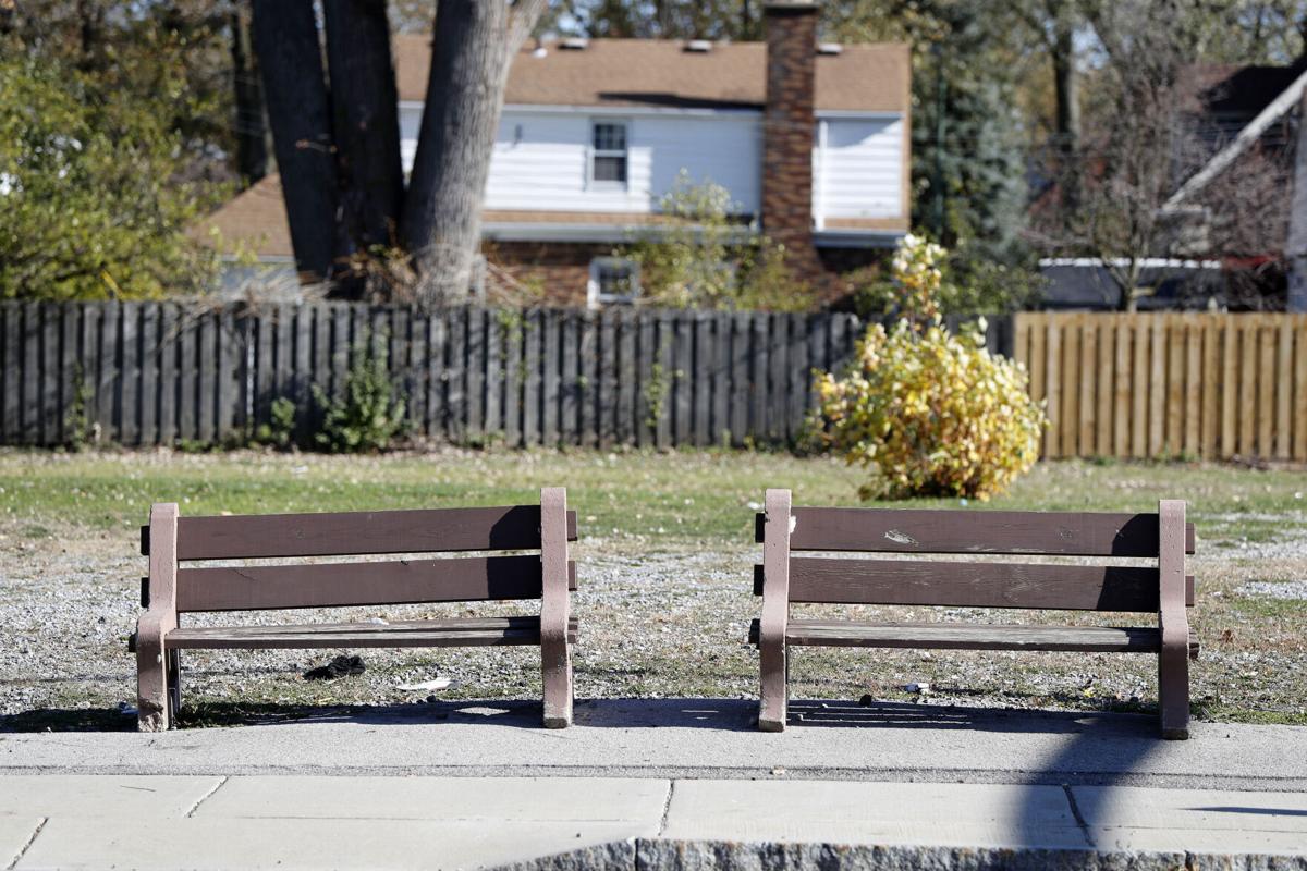 Amherst Gas Station Benches