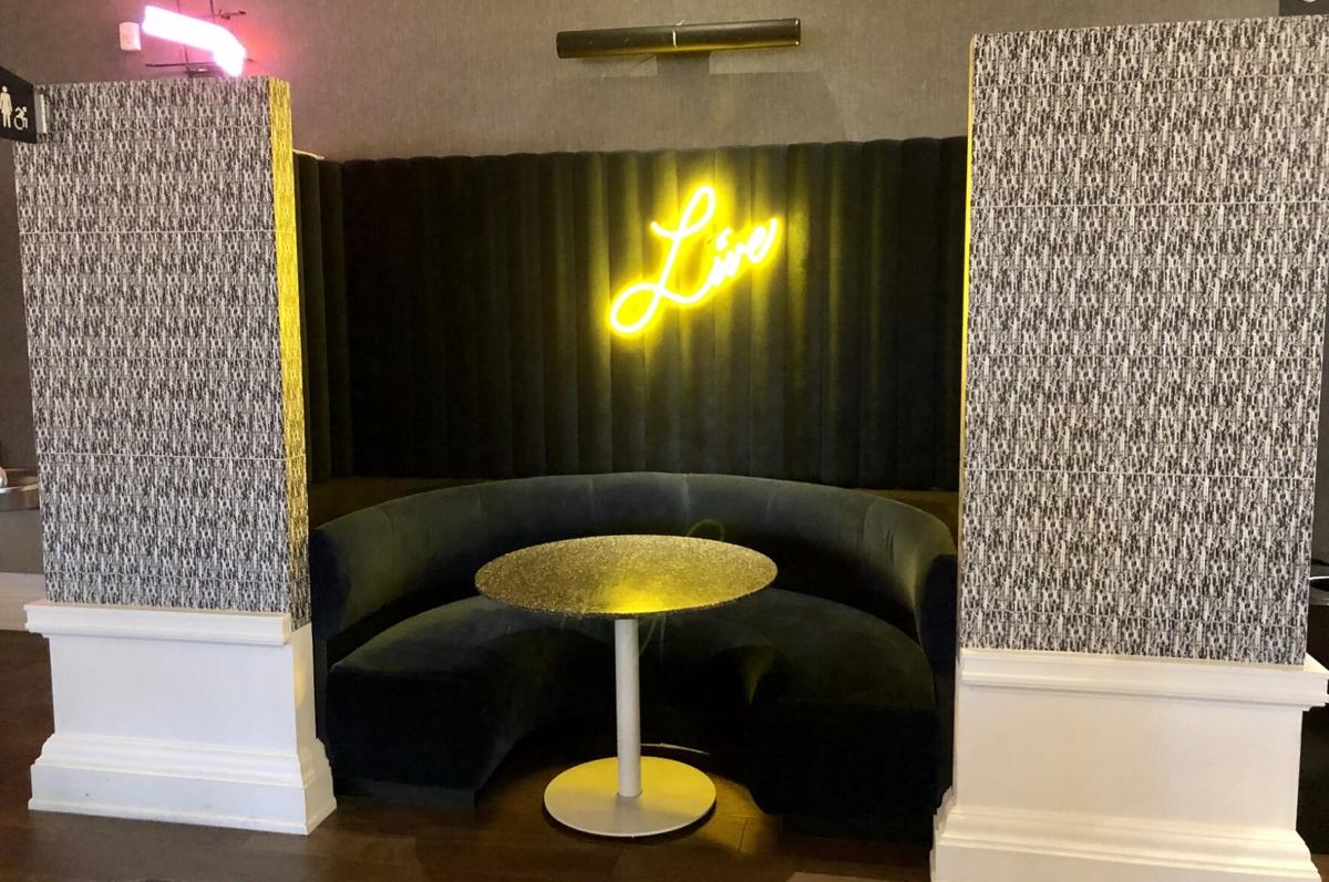 WXYZ Bar colorful booth