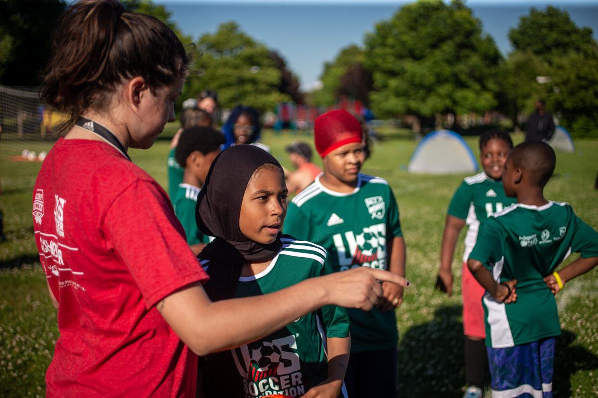 Shooting for success, in soccer and in life