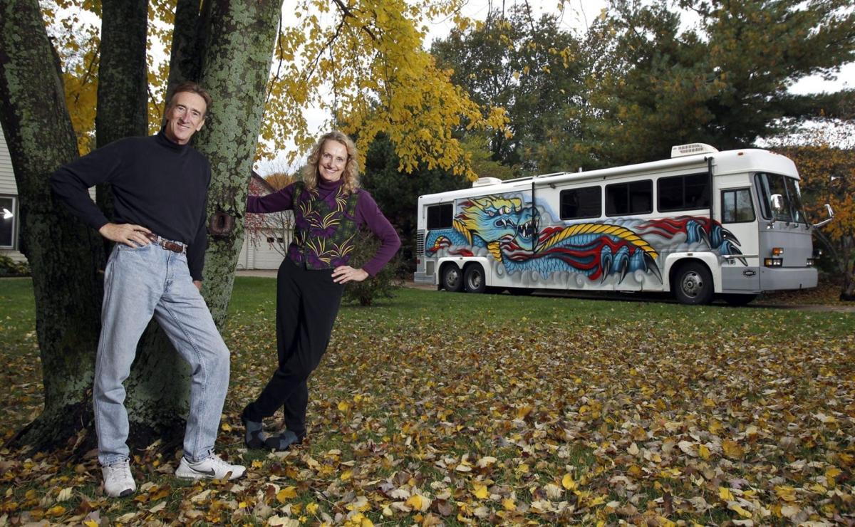 Road Trips A Converted Bus Becomes Traveling Home For Midwestern Couple Home Garden Buffalonews Com