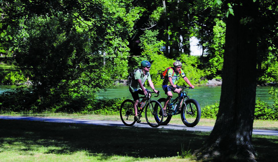 Canalway bike trail