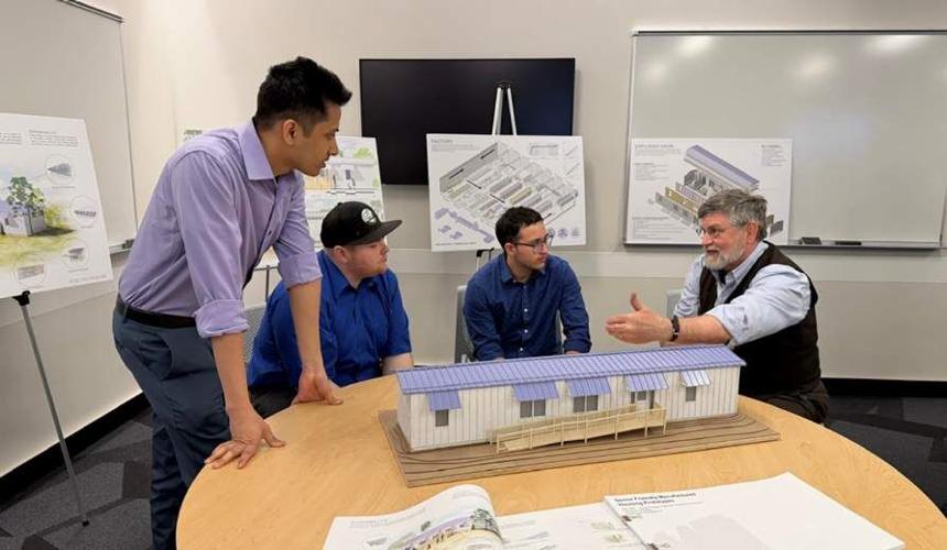 UB studio aims to improve manufactured housing for rural seniors
