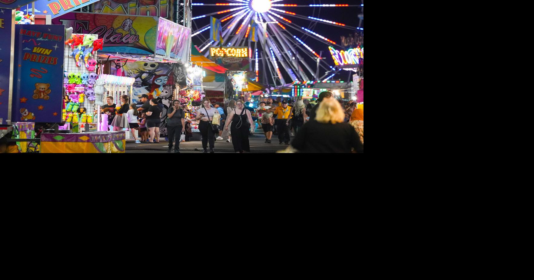 Photos After dark at the 2024 Erie County Fair