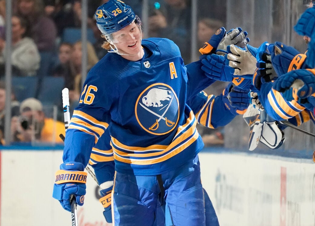 Buffalo Sabres lock up defenseman Rasmus Dahlin to 8-year, $88 million  contract extension - The San Diego Union-Tribune