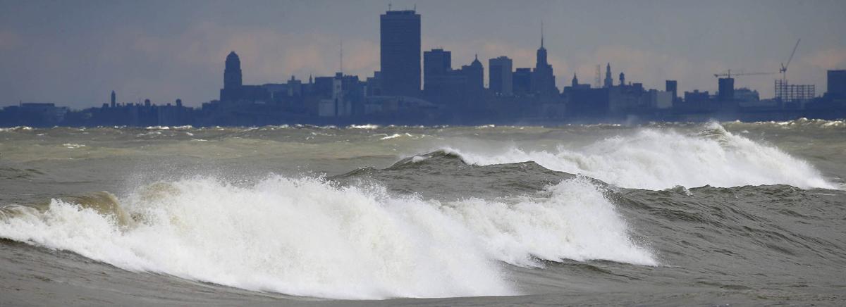 High Wind Warning Posted Through Late Afternoon Lake Erie Seiche
