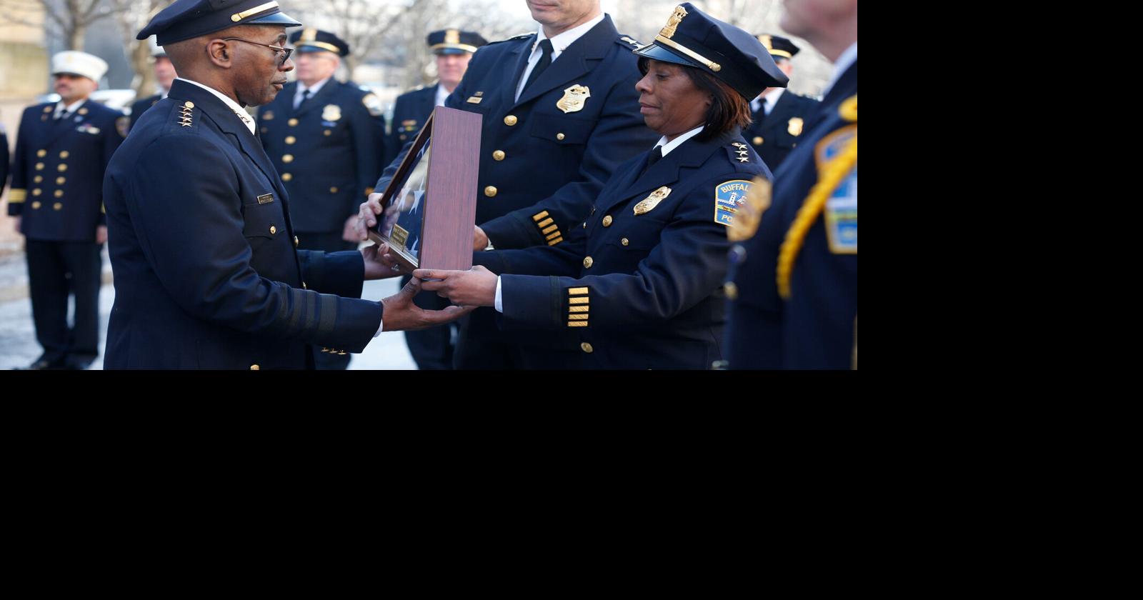Photos: BPD Commissioner Byron Lockwood retires