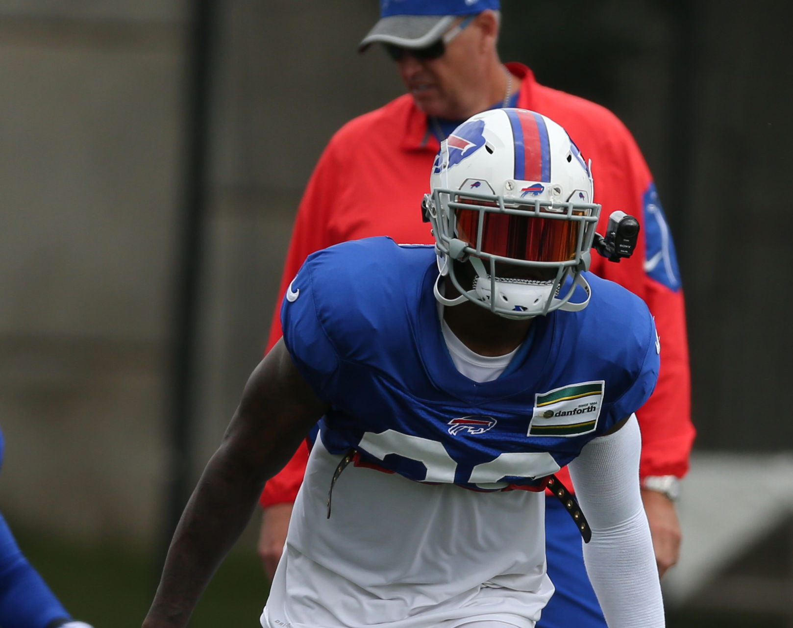 Aaron Williams Weathers Bills' First Camp Practice In Pads | Buffalo ...