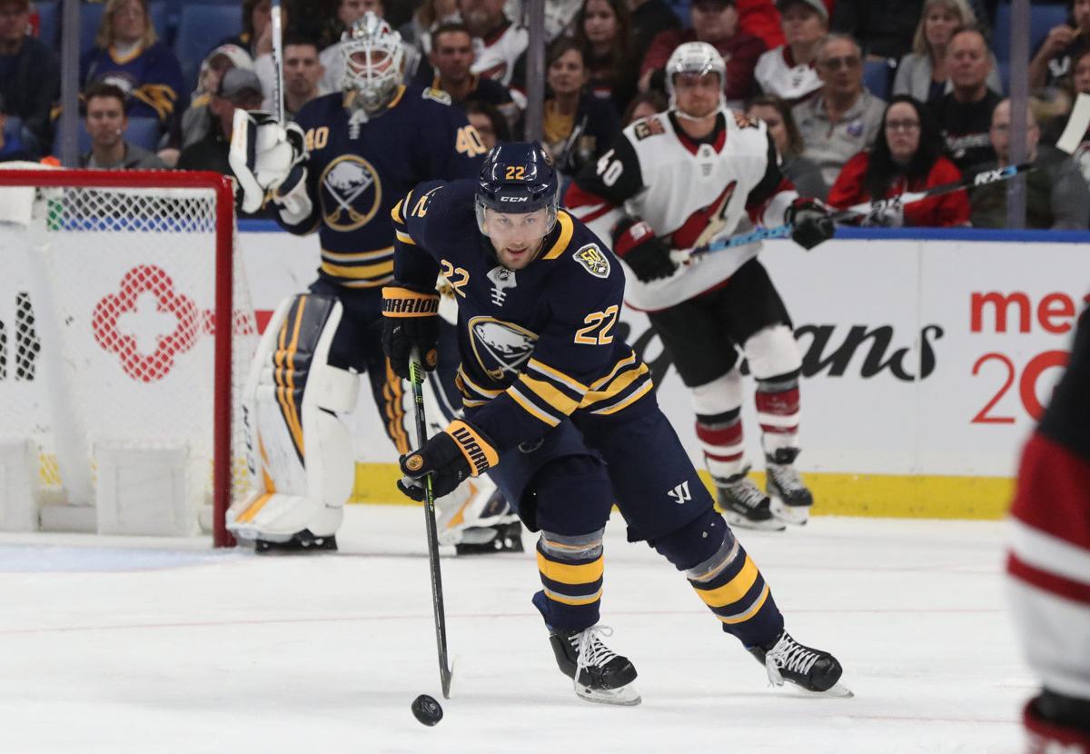Buffalo Sabres left wing Johan Larsson