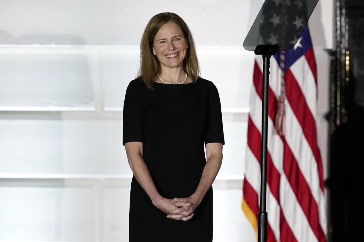 Amy Coney Barrett sworn in