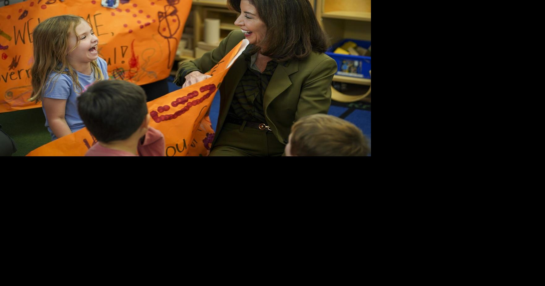 Hochul promotes community college and childcare in Buffalo