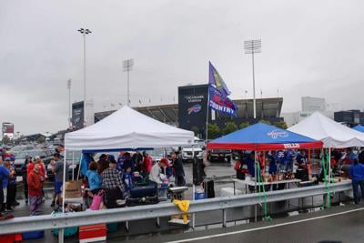 How do Buffalo Niagara's small-market realities impact negotiations over the Bills stadium?