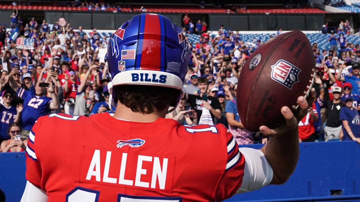 Josh Allen isn't the only one in costume: Bills fans tailgate in full