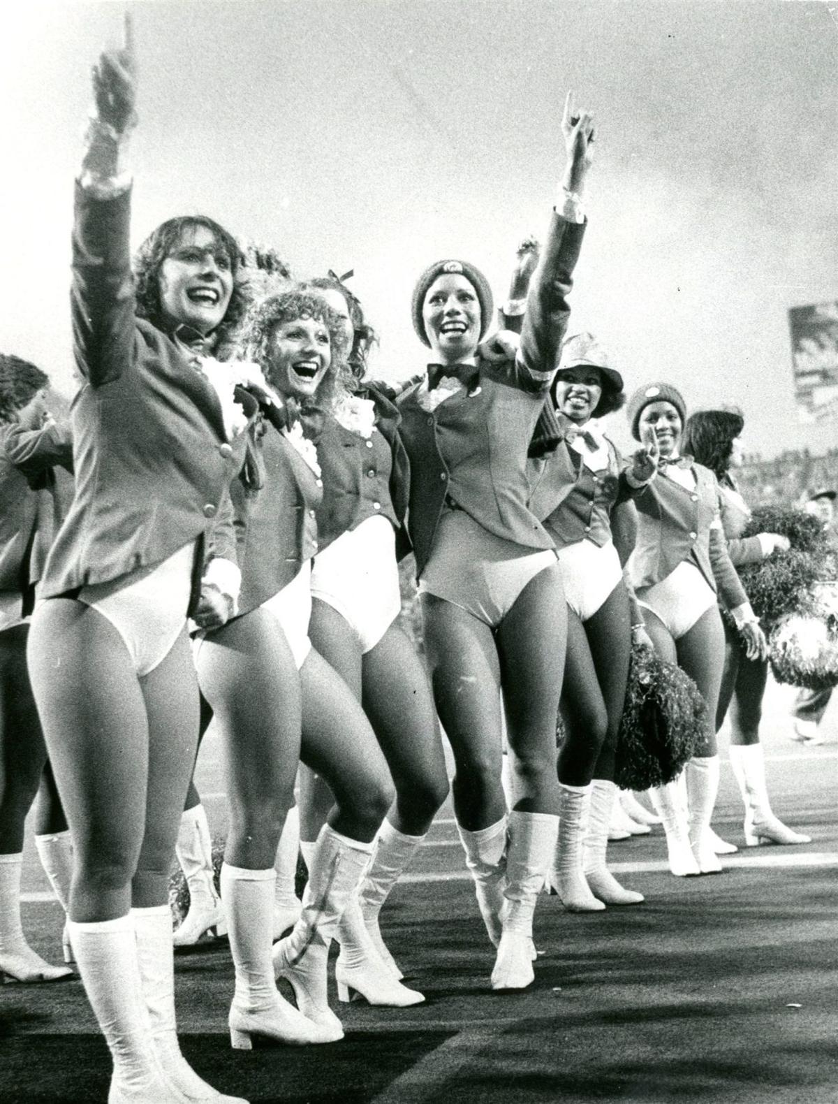 The Buffalo News on X: ICYMI: Gallery of decades of #Buffalo #Jills  cheerleaders   / X