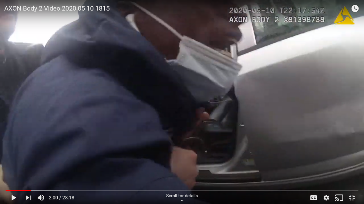 Key moments in a violent arrest: 'I don't have him in a chokehold