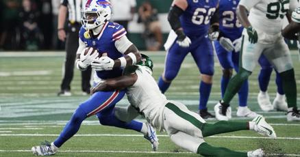 Upon Further Review Stefon Diggs was brilliant but Bills lacked second receiving option against Jets Upon Further Review Stefon Diggs was brilliant but Bills lacked second receiving option against Jets