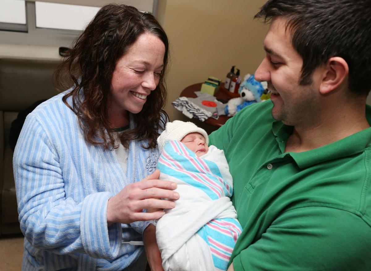 Erie County's first newborn of 2015 comes as welcome surprise