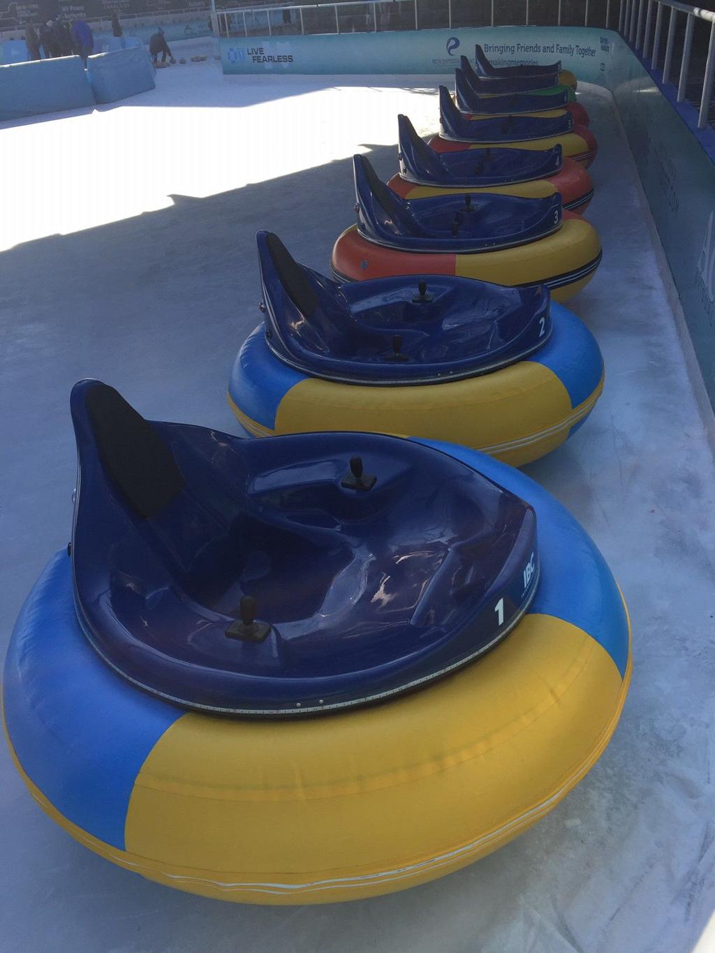 water bumper cars near me