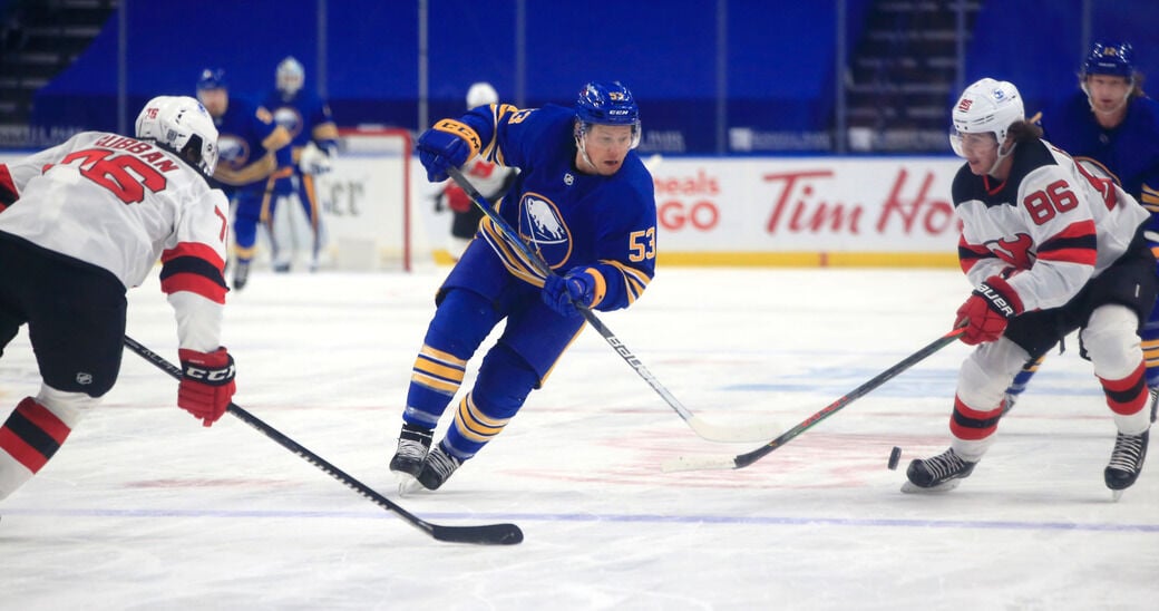 Sabres go forward vs. Isles with Jeff Skinner as healthy scratch