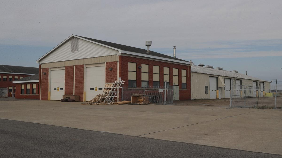 Former National Guard hangars Niagara Falls Hickey