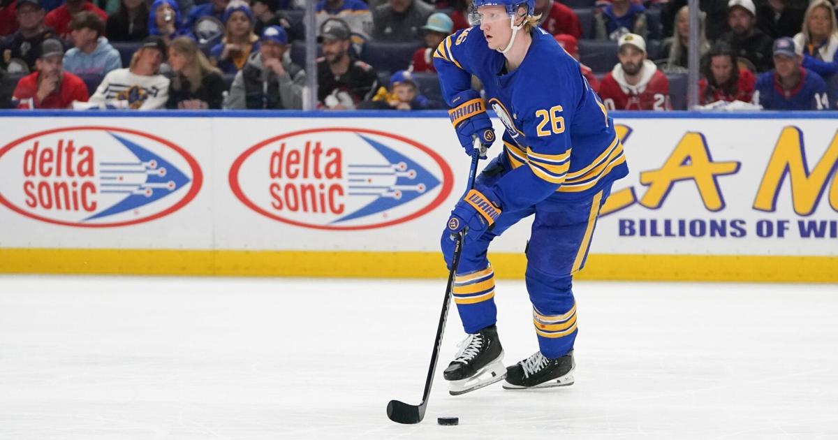 Rasmus Dahlin bobblehead, theme nights highlight Sabres' promotional schedule
