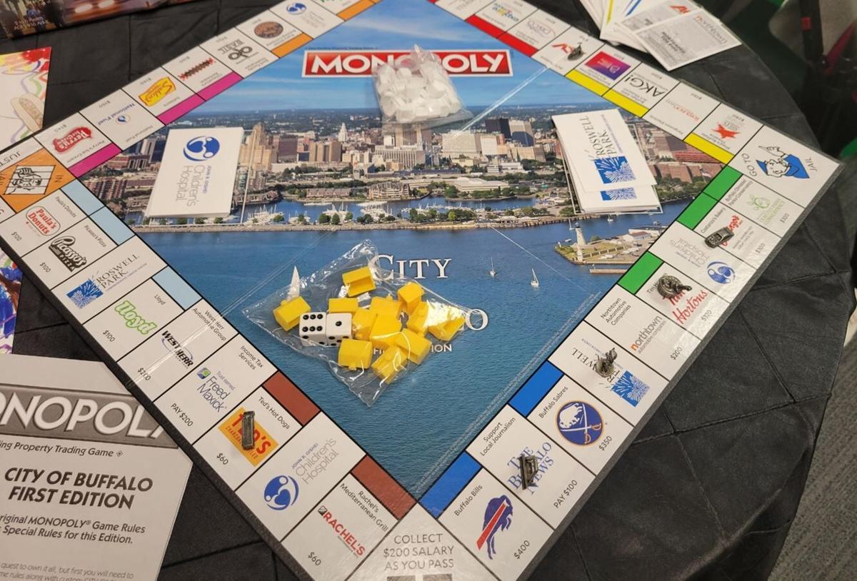 Buffalo Monopoly game to help pediatric cancer patients