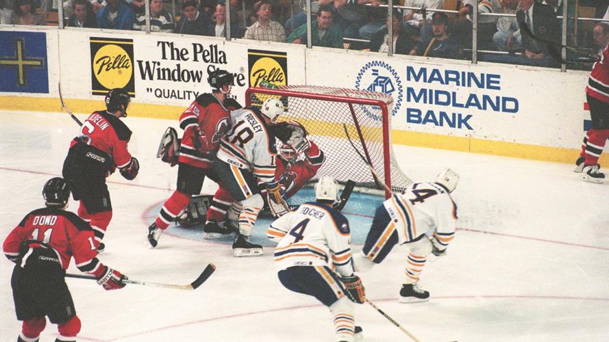 25 years later, Dominik Hasek and Dave Hannan still marvel at Sabres' 4-OT  win over Devils